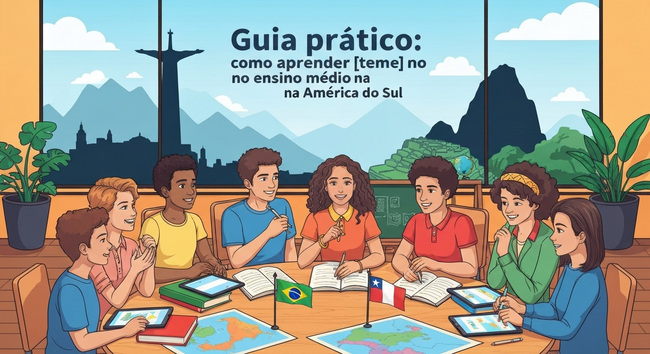 Imagem guia ensino médio América do Sul