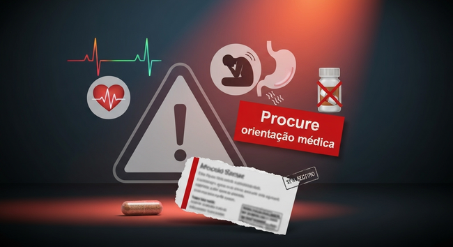 Riscos e efeitos colaterais